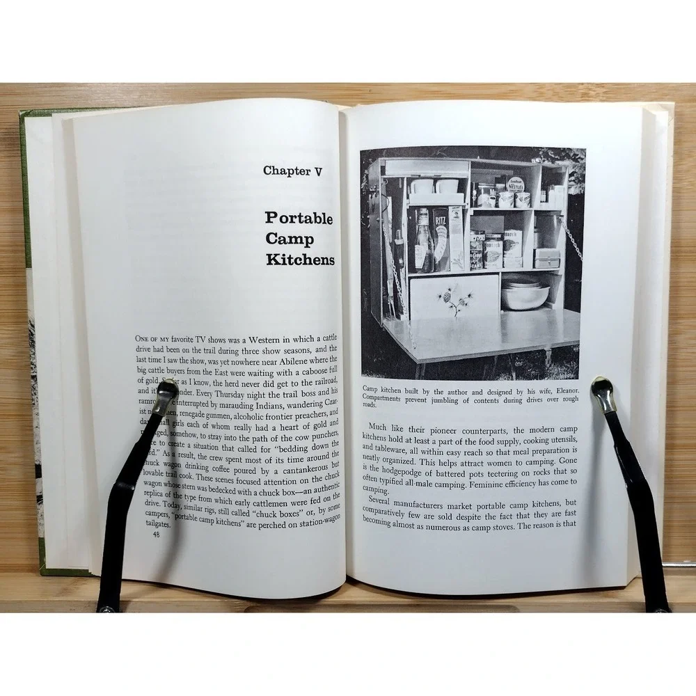Family Campers' Cookbook Bill Riviere (1965, Hardcover) FIRST EDITION‎